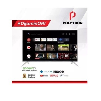 AndroidTv 40inch Polytron SmartTv Digital (will kota cirebon)