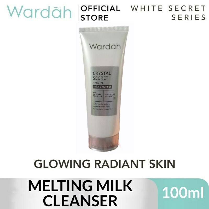 Wardah Crystal Secret Milk Cleanser 100ml