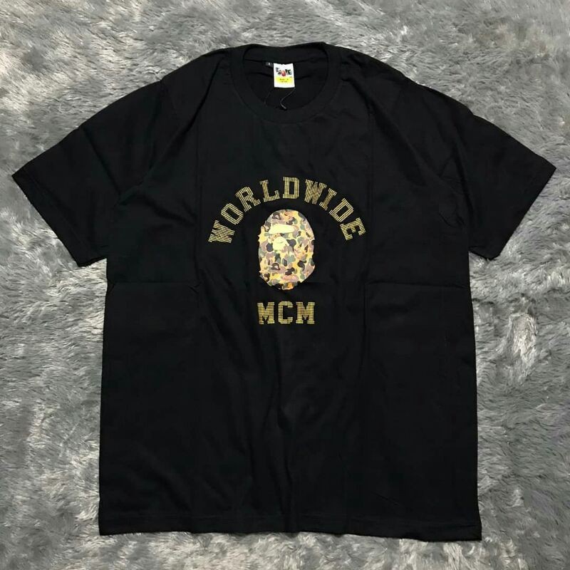 T-shirt A BAPE x MCM/Kaos A BAPE x MCM