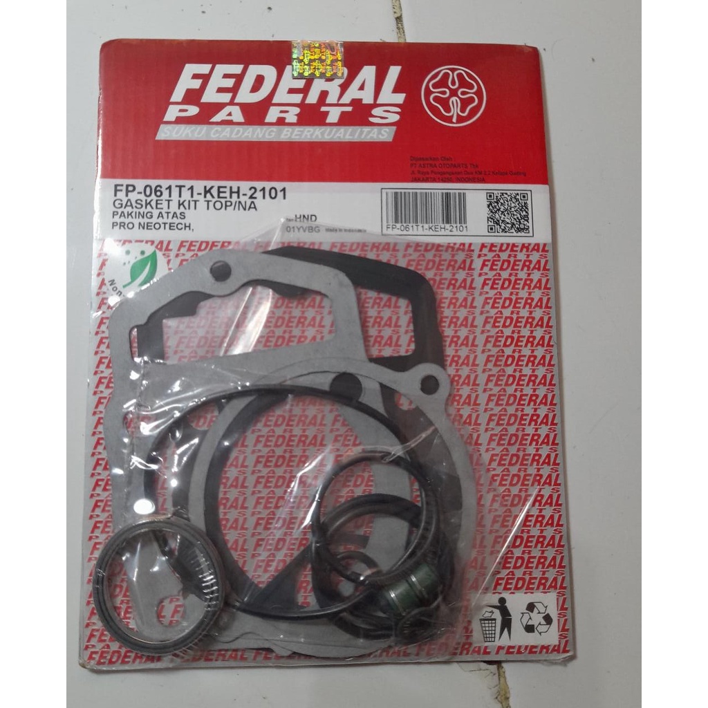 Gasket Paking Top Set Topset Federal Gl Pro Neo Tech NT FP 061T1 KEH 2101