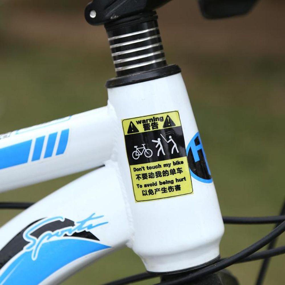 Lanfy Stiker Sepeda MTB Riding Cycling Warning