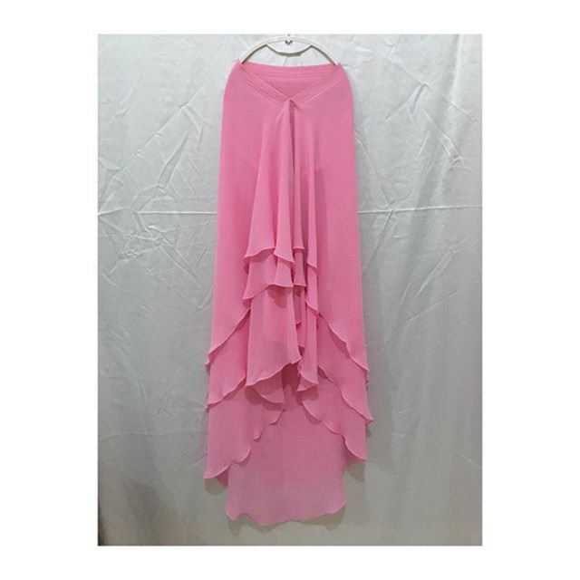 Preloved Khimar 3 Layer Non Pet