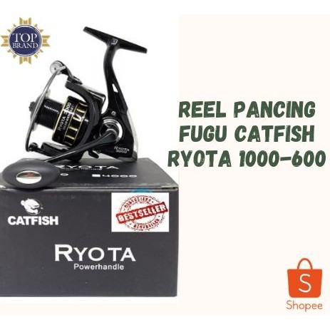Rel Pancing Laut [ 12+1 Bearing ] { Fugu } Catfish Ryota 1000-6000 Quality Japan