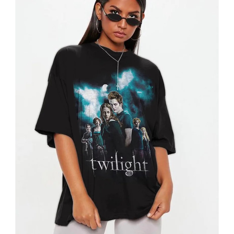 kaos premium Twilight New Moon Movie Shirt, Twilight Shirt, Film Series Shirt, Edward Cullen, The Tw