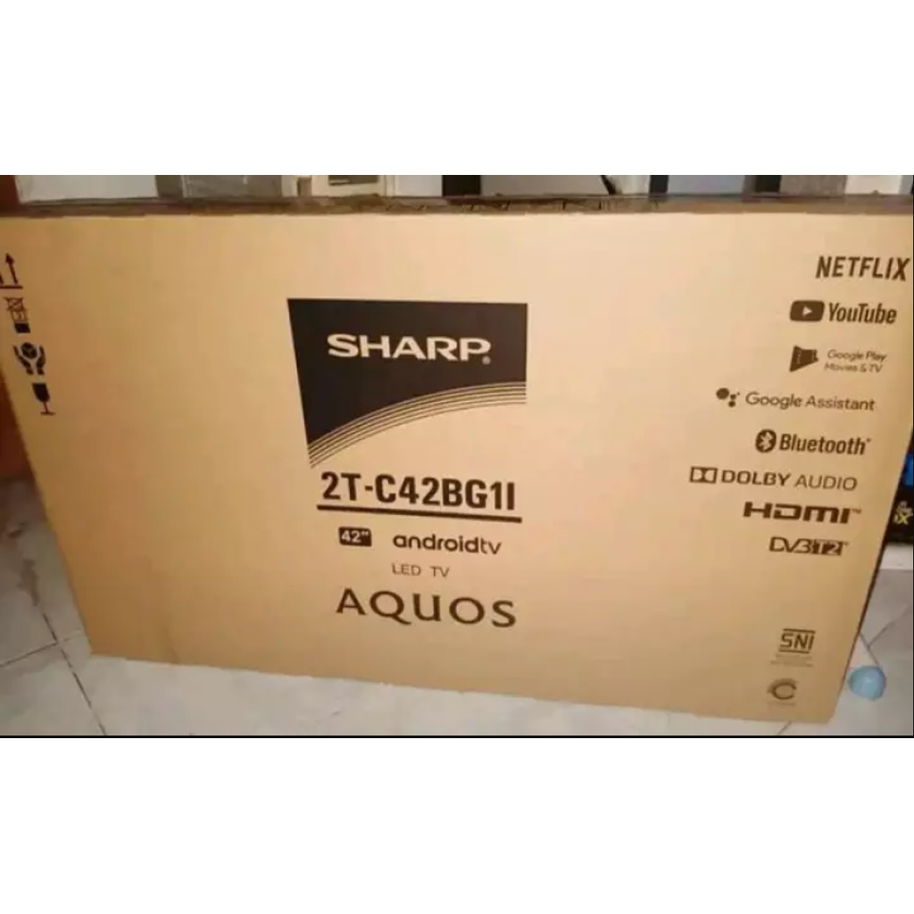 SHARP LED Android TV 42&quot; Digital Full HD Google Youtube 2T-C42BG1I 42BG C42BG1