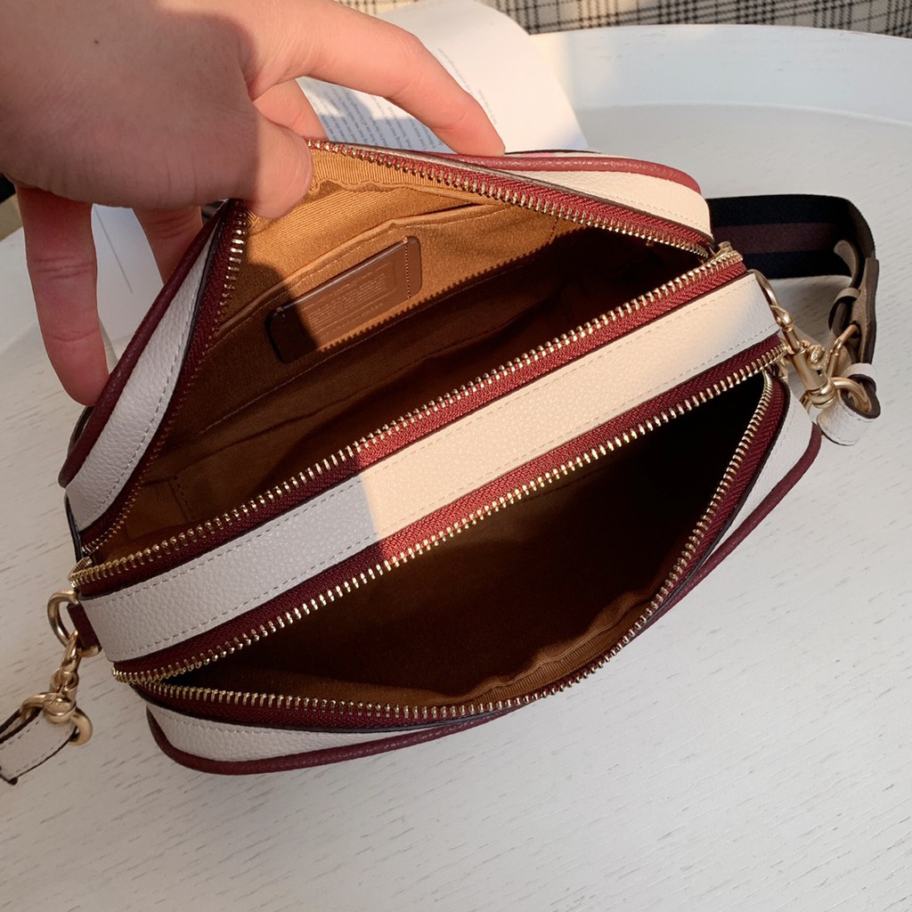 TAS WANITA SELEMPANG EMBOSSED JESS BAG WITH HEART FLORAL PRINT CROSSBODY 2835