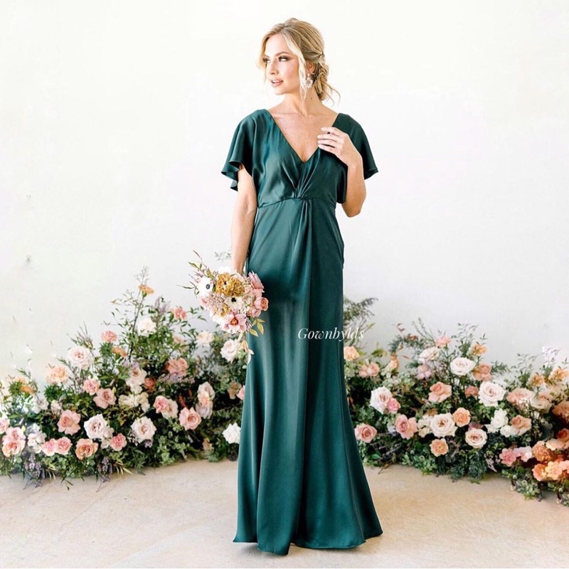 BRIDESMAID DRESS - gaun pesta wanita gown bridesmaids murah dress party gaun malam big size jumbo