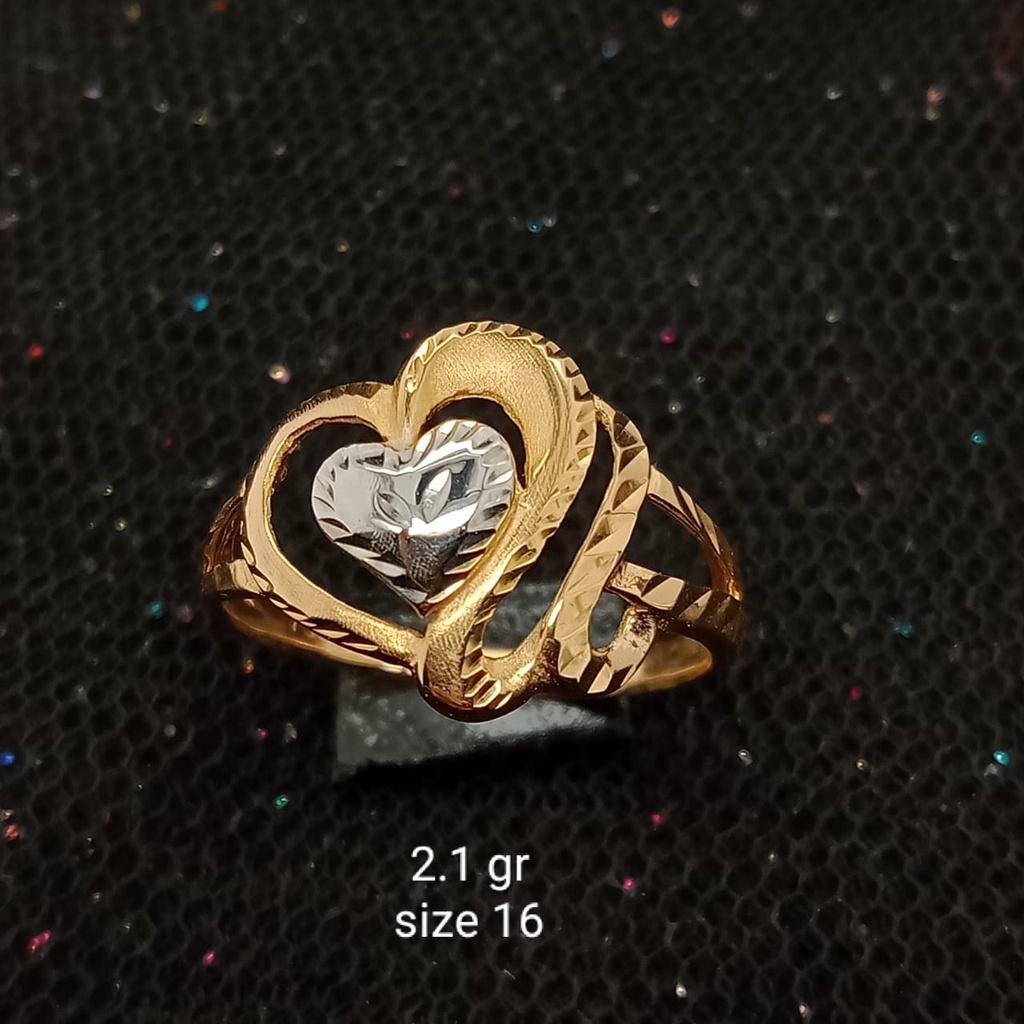 Cincin Emas 17K - 2.1 gr Kadar 750 - 546