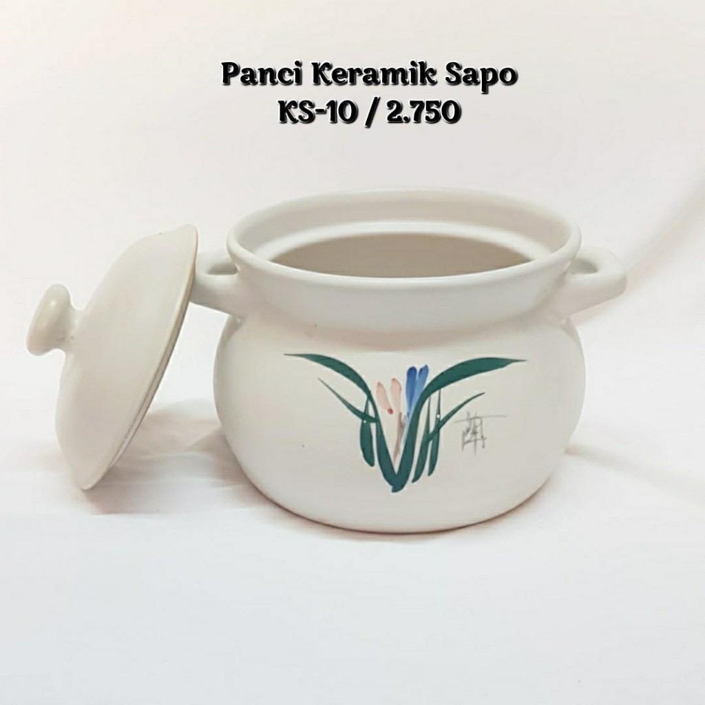 Panci Keramik Medicine Healthy Sapo Ks-10  2.750ml