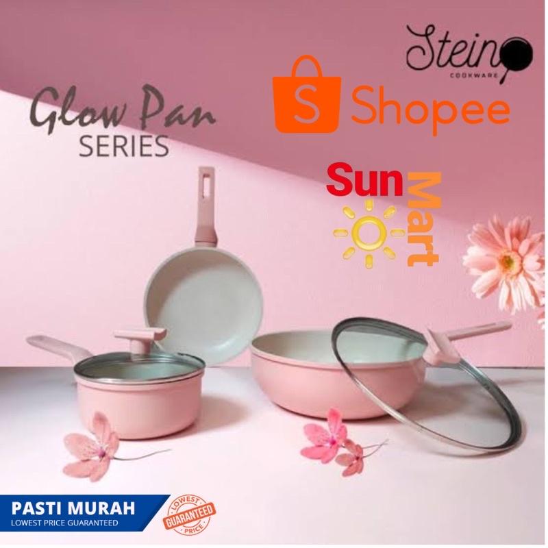 Stein Panci Set GlowPan / Stein Cookware Glowpan Series