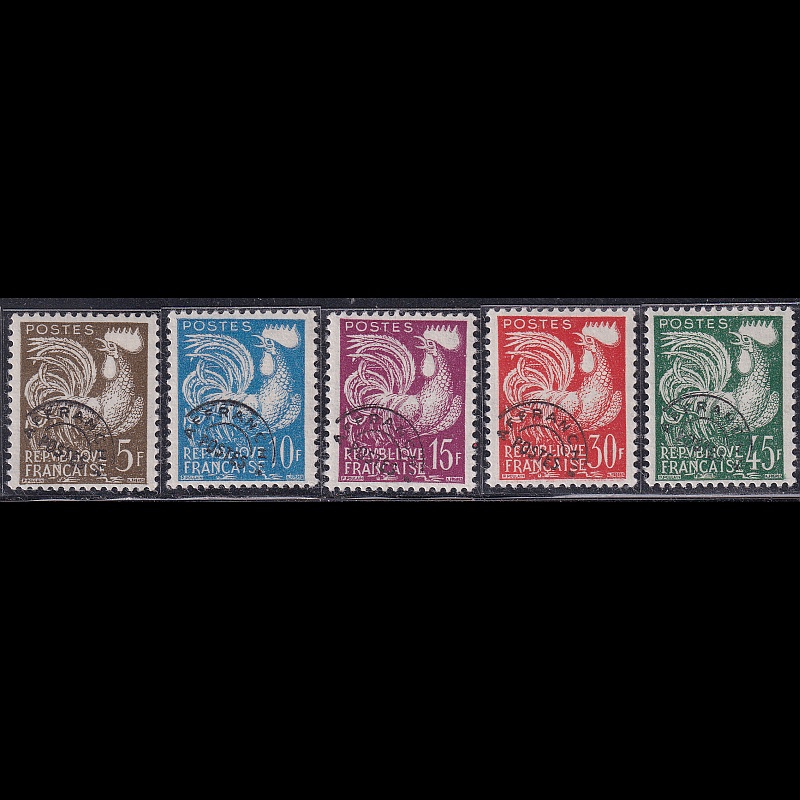 

Prangko France 1957 - New Values