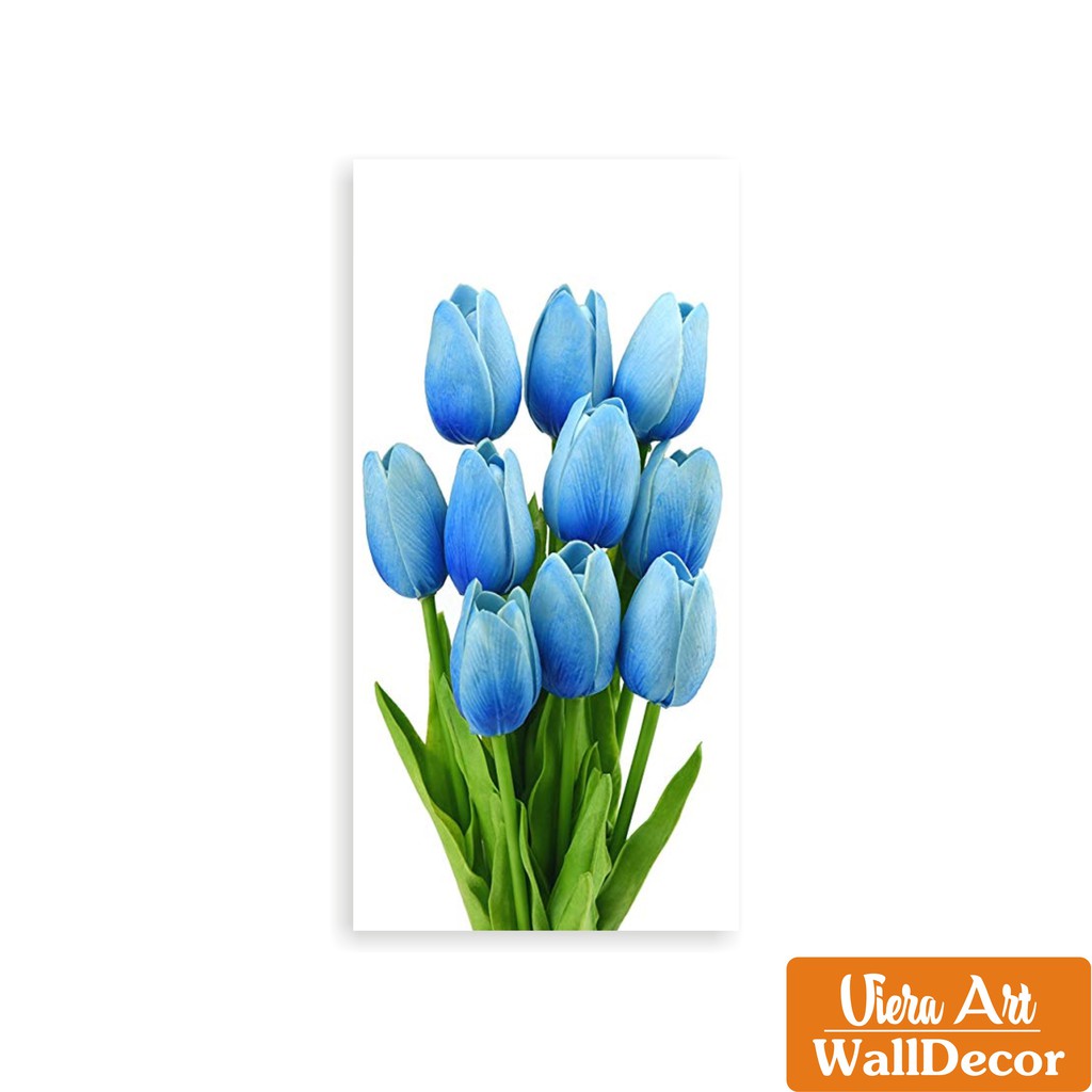 Gambar Bunga Tulip Warna Biru - Loganctx