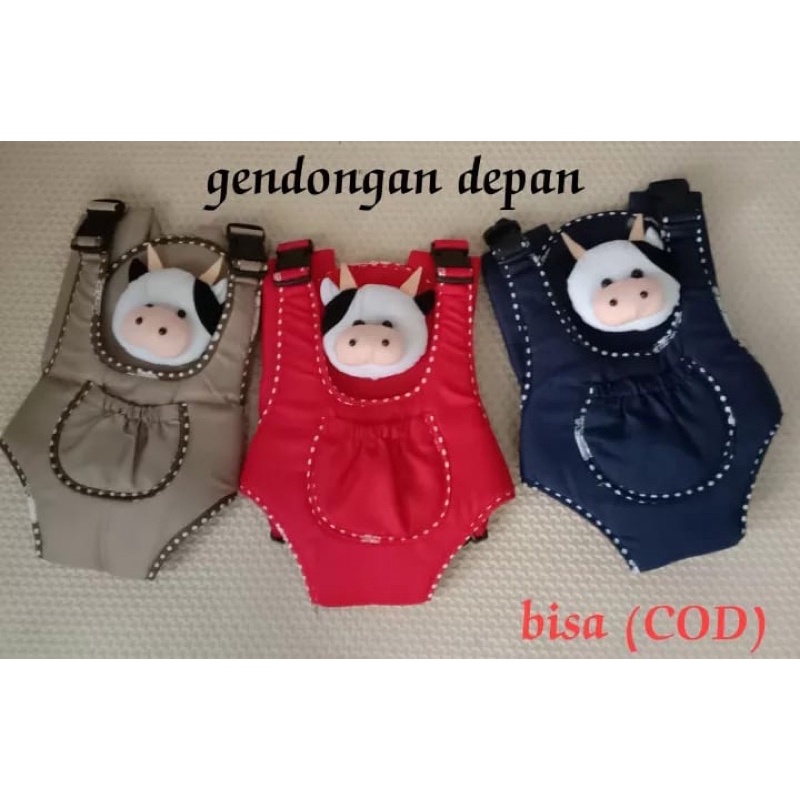 gendongan bayi multi depan