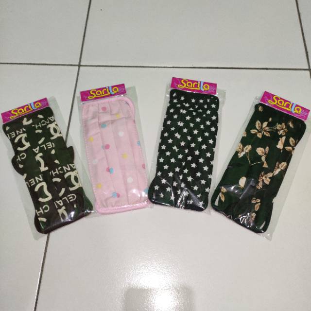 Masker Kain Polos &amp; Motif. Tali (Katun)