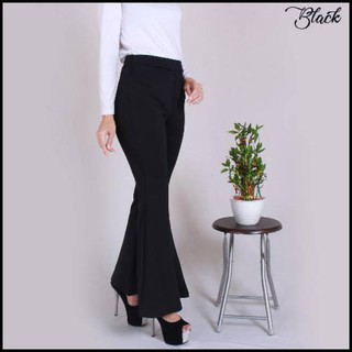 207 Celana  Cutbray  Palazzo Wanita  Bawahan Highwaist Casual 