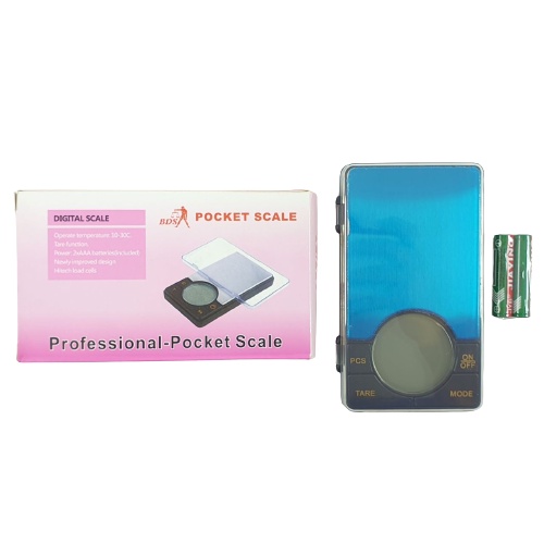 Timbangan Saku Digital Emas Mini Pocket Scale 200 Gram 0.01g 200G Big Dipper Scale ES200