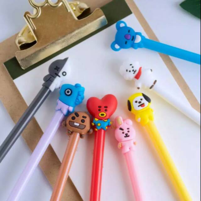 

bolpen karakter bt21