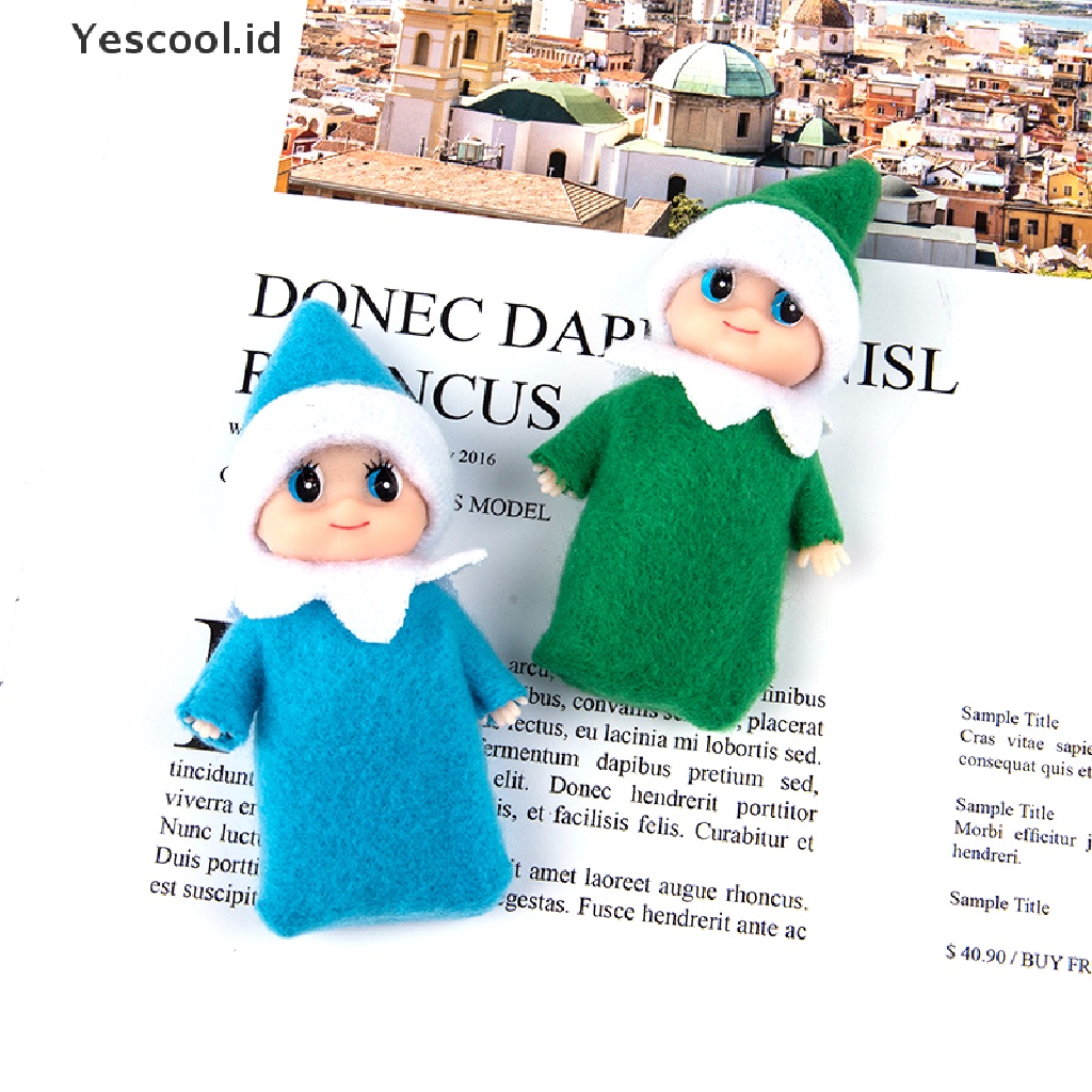 (Yescool) Mainan Boneka Elf Ukuran 8cm Untuk Bayi / Balita