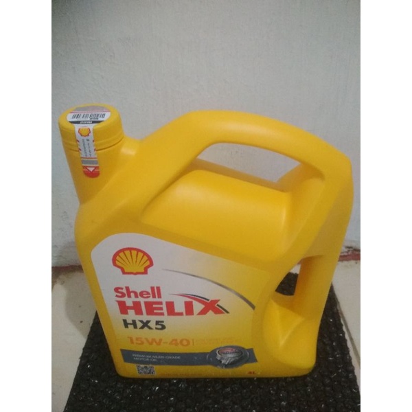 Shell Helix HX5 OLI mobil 4 Liter ORI