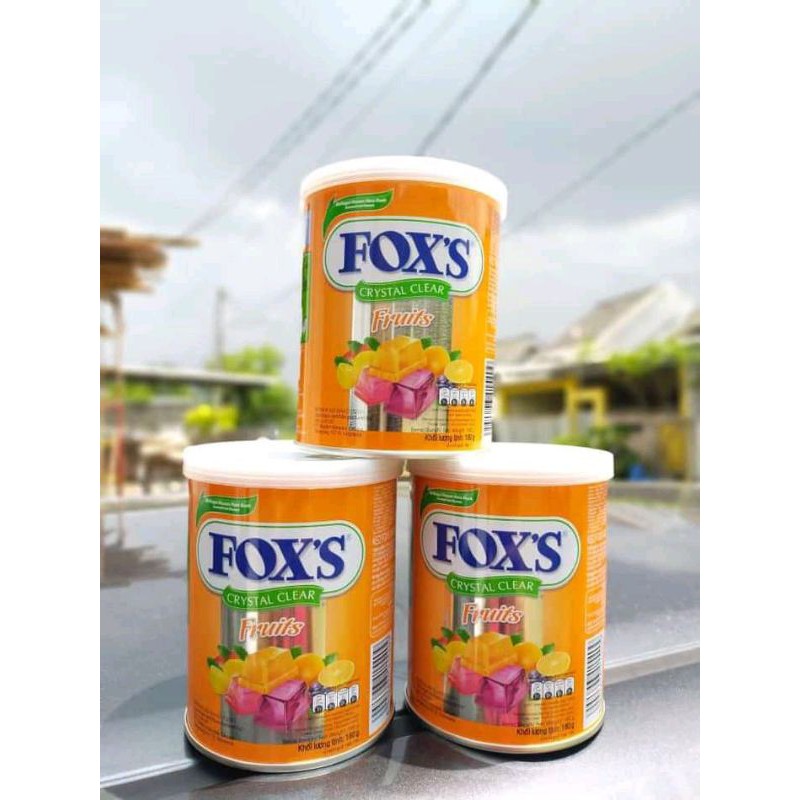 

Permen Foxs Fruits Cristal 180gr Foxs fruits kaleng