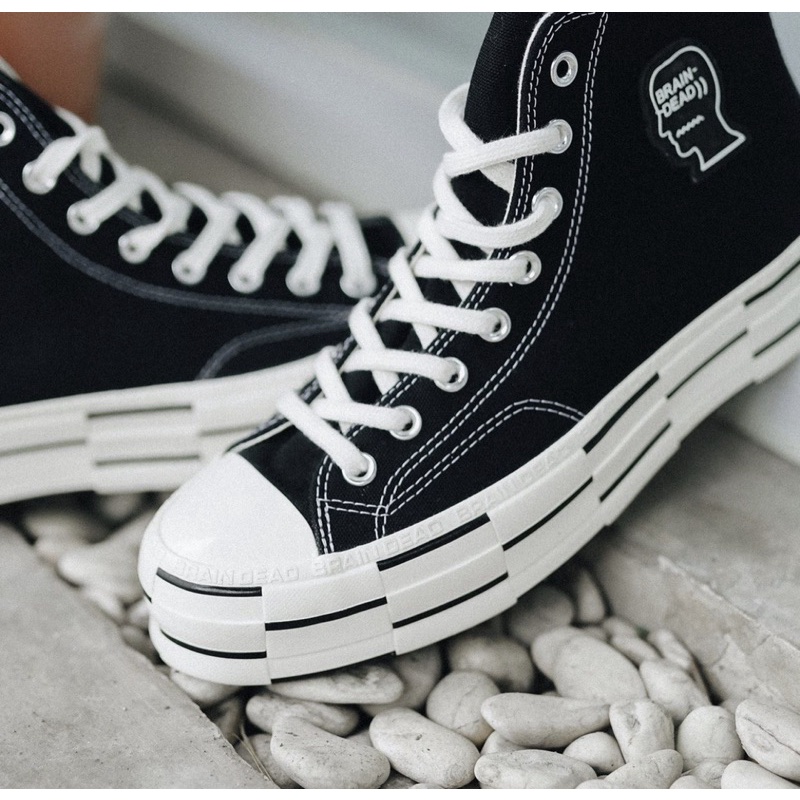 Converse 70’s HI x Brain Dead Black/Egret