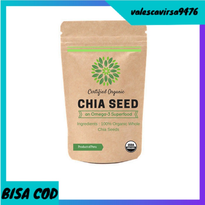 

⭐BISA COD⭐ Chia Seed Organic Black