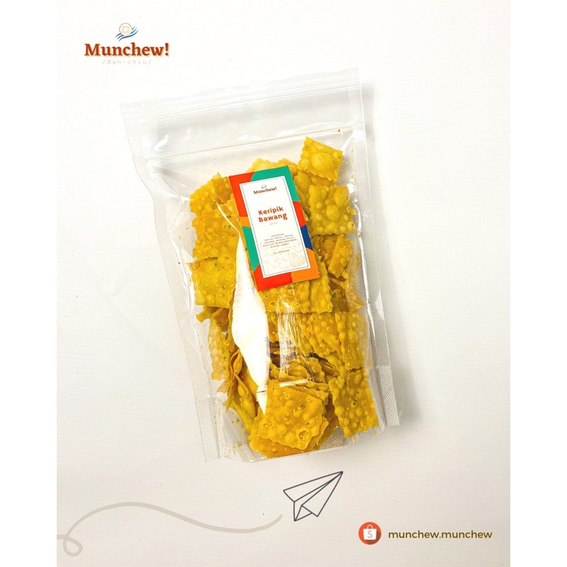 

Munchew Keripik Bawang 1kg