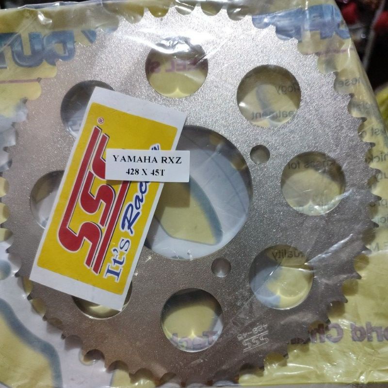 Gear Ger Gir Belakang Sss 428 41 42 43 44 45 Rxz  Jupiter z - Vega R - Fizr - Rx King - Mx-428-45T