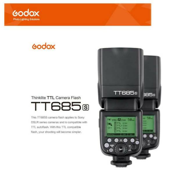 Flash GODOX TT-685s TT685s TT 685s for SONY TTL