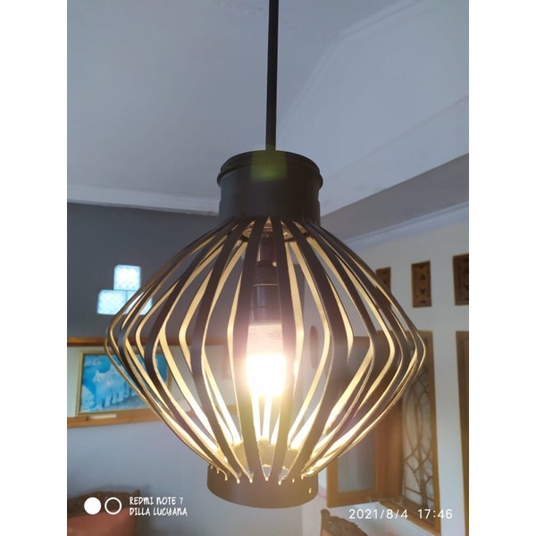 Lampu Gantung minimalis dapur lampion Plastik Dekorasi Lampu hias