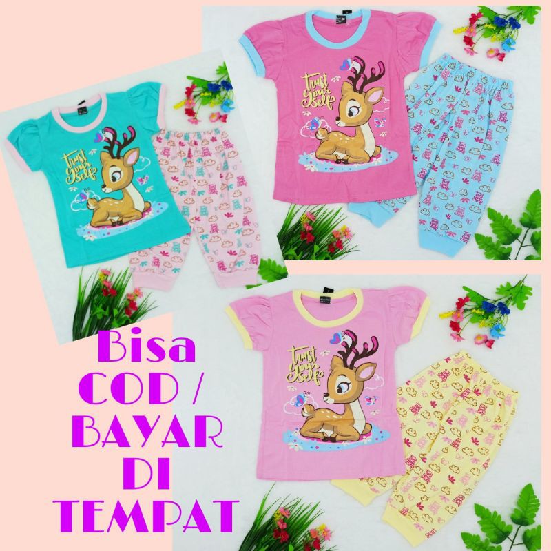 Ss#320 Pakaian Anak Perempuan size 4-6tahun / Piyama Anak Perempuan Model Za-Ra Kids / Setelan Anak