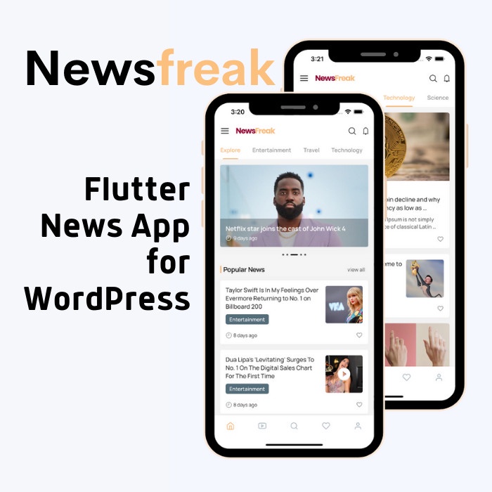 Jual Newsfreak Flutter News App for WordPress (Latest Version) Shopee Indonesia