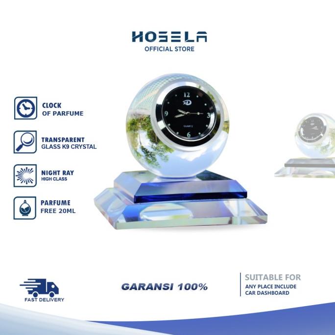 Car Parfume Air Freshner Parfum Mobil Pajangan Dashboard Jam Premium Promo