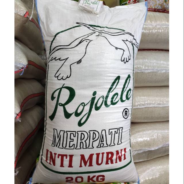 

Beras Rojolele Merpati Pandan Wangi Inti Murni 20KG (Original 100%)
