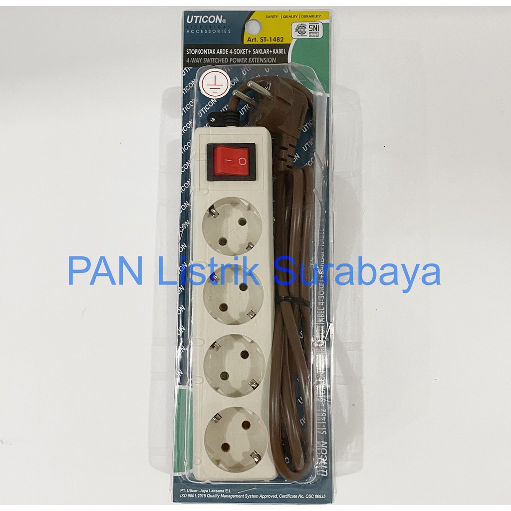 Stop Kontak + Kabel + Saklar UTICON