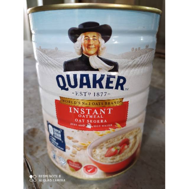 

Quaker Malaysia Kaleng 800gram exp 04/07/2021