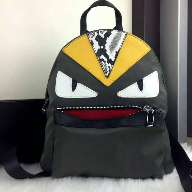 Ransel FENDI Monster Nylon