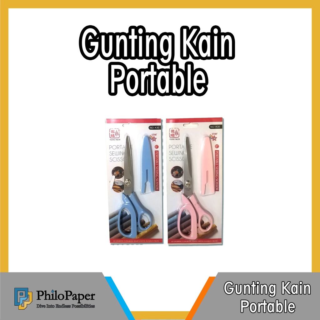 

ATK ~ Gunting Kain Portabel / Portable Sewing Scissor
