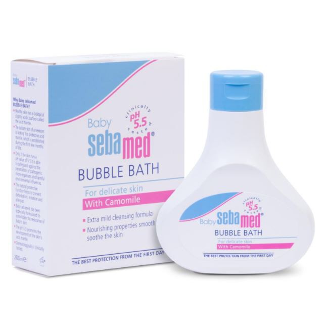 ☘️Yuri Kosmetik☘️ Sebamed Baby Bubble Bath 200ml