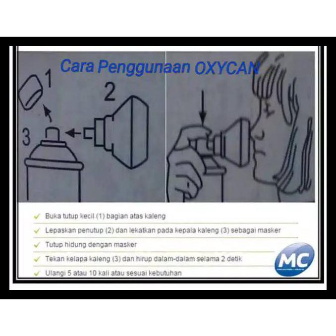 Oxycan Oksigen Kaleng