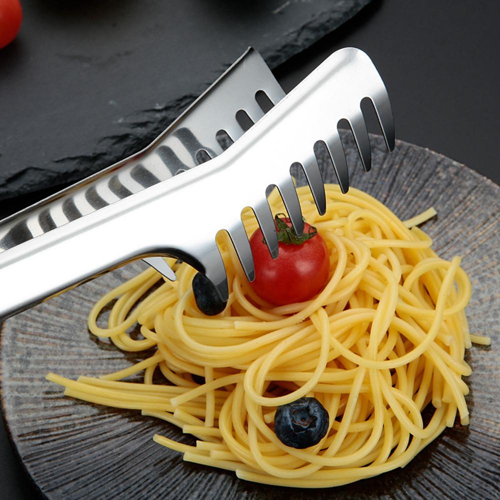 [Elegan] Spaghetti Clip Tahan Korosi 9inch Penjepit BBQ Peralatan Masak Alat Pasta Penjepit Makanan Klip