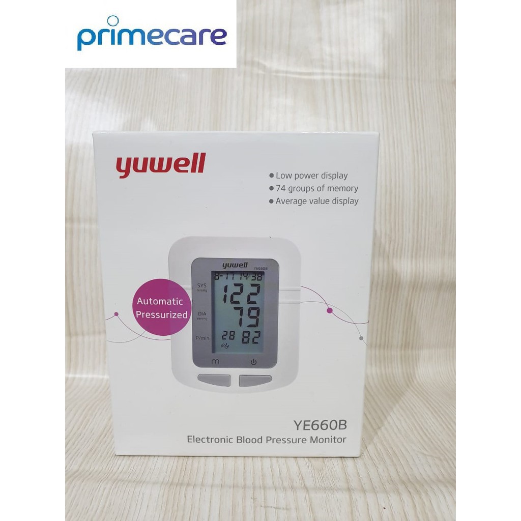 Tensimeter Digital Yuwell Lengan YE660B Tensi Digital YE660B Alat Tensi Digital Yuwell YE660B