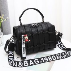 GI 19022 RISCE TAS SELEMPANG GANTUNGAN MINNIE TALI MOTIF Homme + Femme WANITA CEWEK PEREMPUAN JT