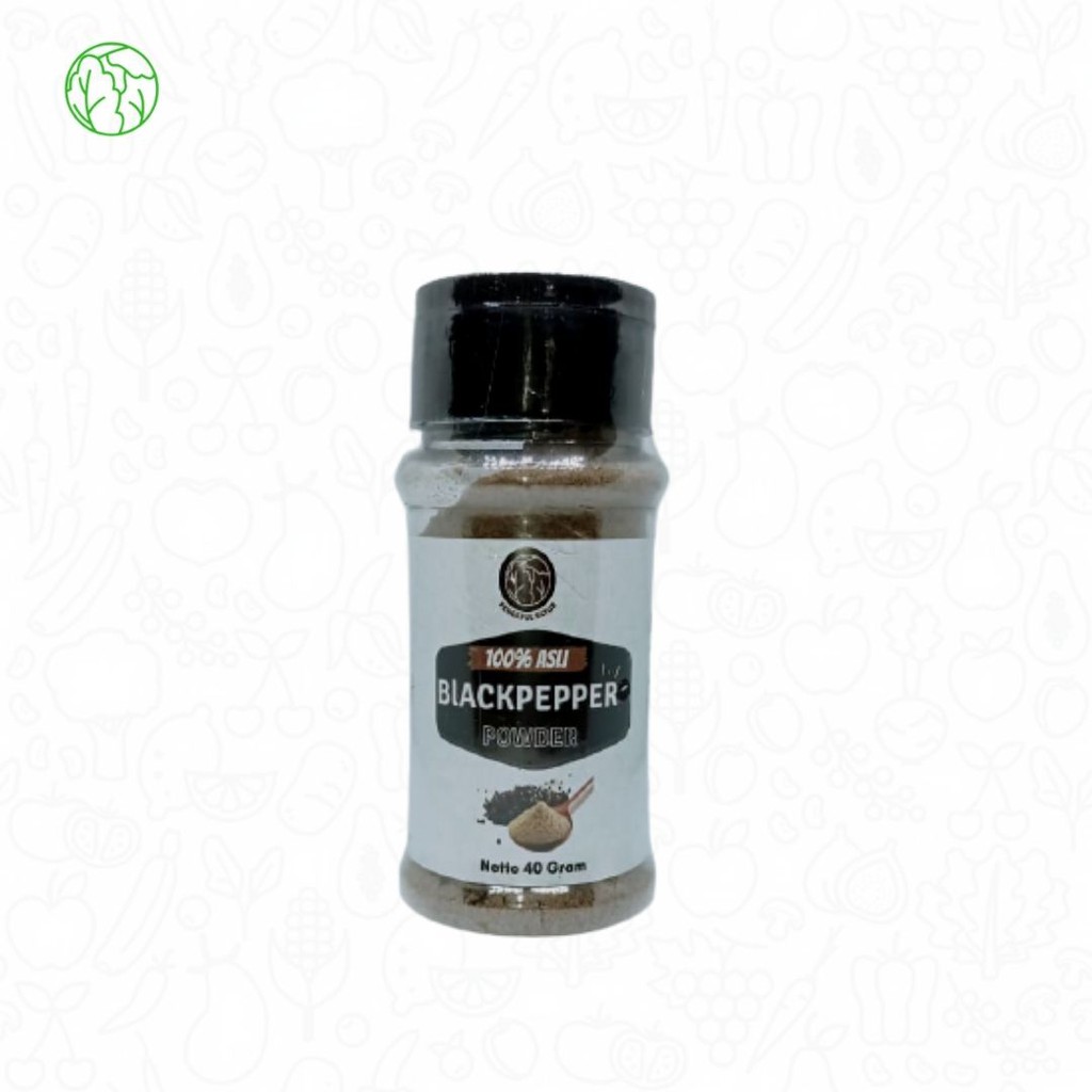 

Lada Hitam Powder Kemasan 40 grm
