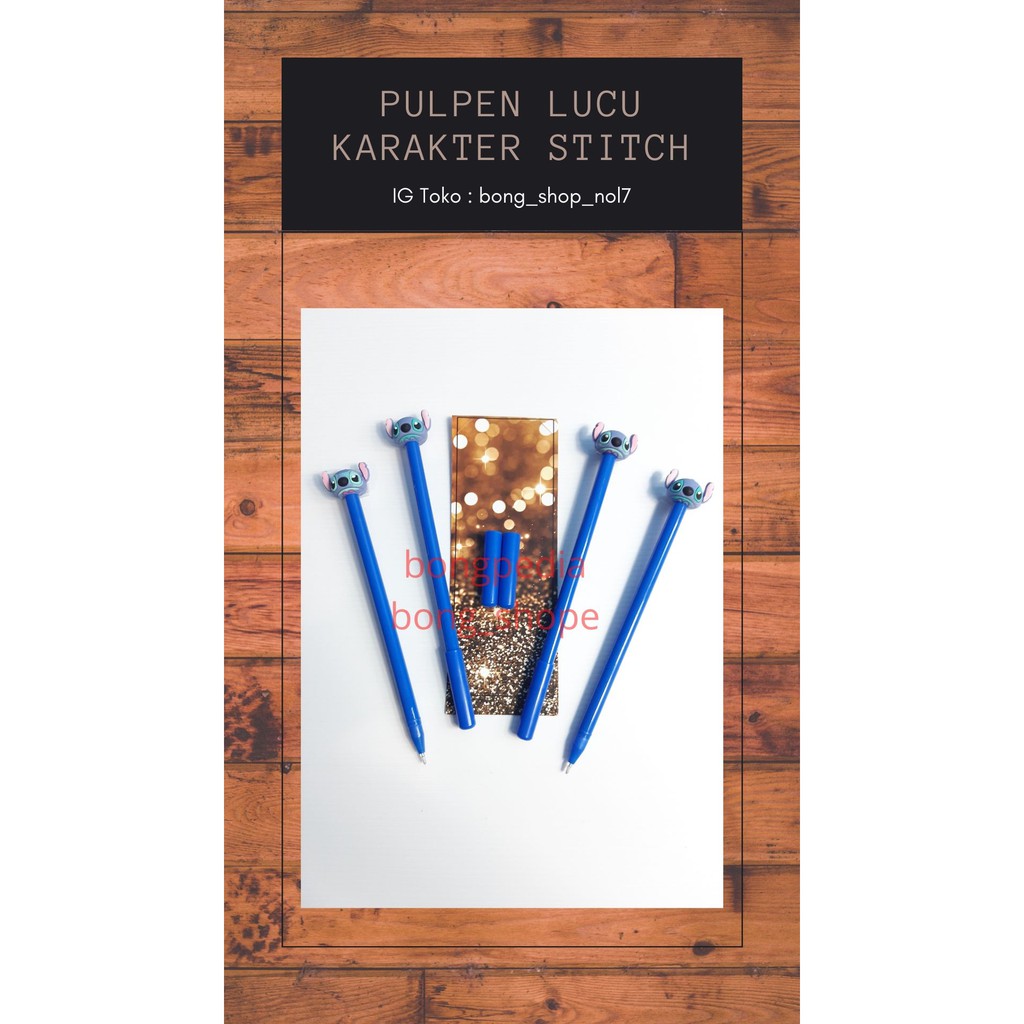

Pulpen Lucu Karakter Stitch|Pen Lucu Karater Stitch|Ballpoint Lucu Stitch