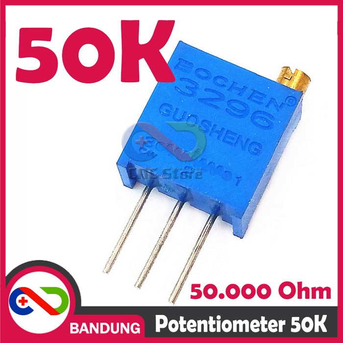 POTENSIOMETER 50K POTENTIOMETER POTENSIO TRIMPOT MULTITURN VR 32