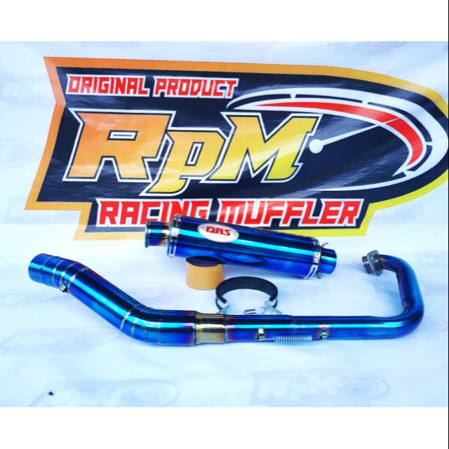 Knalpot DBS Bluemoon VIXION - SATRIA FU - SONIC - CBR150R - CB150R