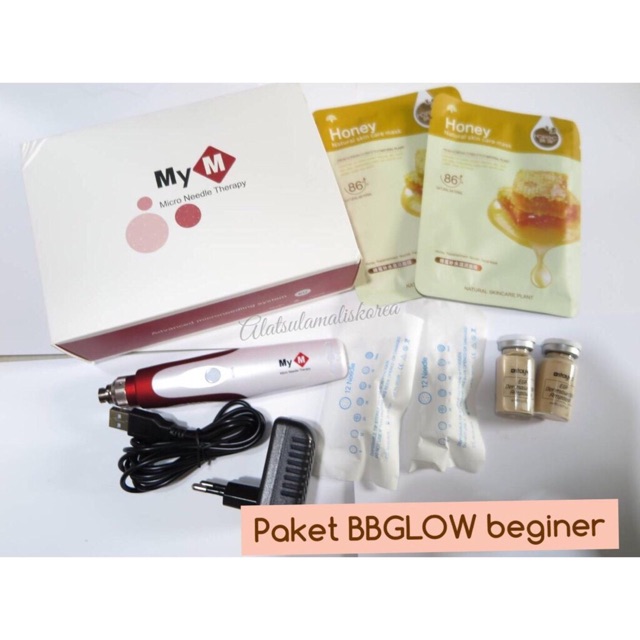 MYM ALAT DERMAPEN BB GLOW TERMURAH MYM MTS BOPENG COD / PAKET BBGLOW