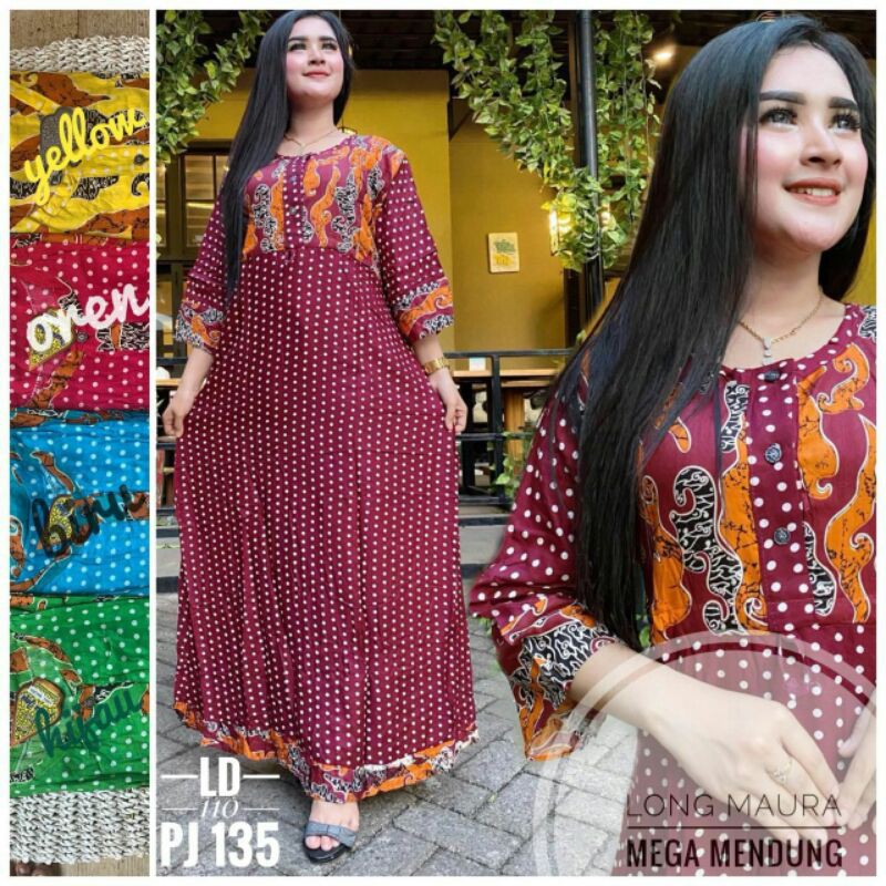 daster tangan 3/4 dan 7/8 lengan panjang semata kaki murah kekinian viral daster best seller rayon-6