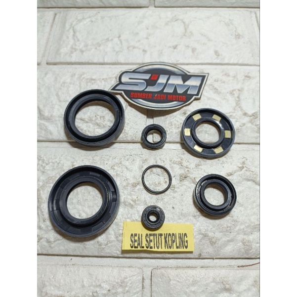 SET-Seal sil slah stater ger magnet kruk as kanan kiri-stut kopling-oring alfa f1zr f1